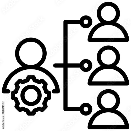 Alliance Manager Outline Icon
