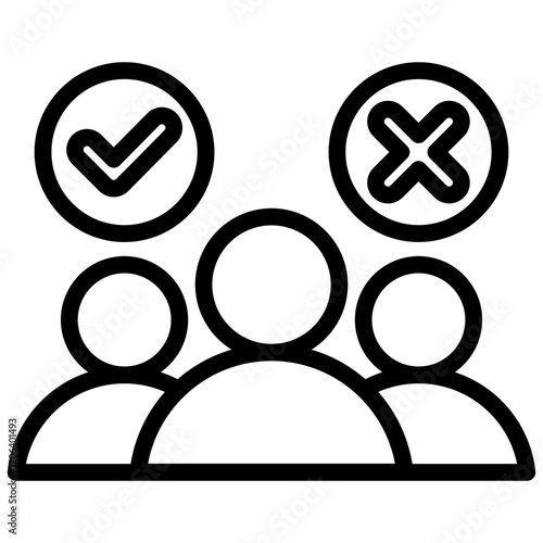 Partner Selection Outline Icon