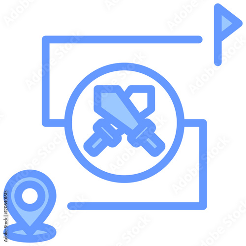 Challenge Blue Icon