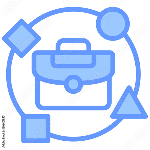 Diversity Blue Icon