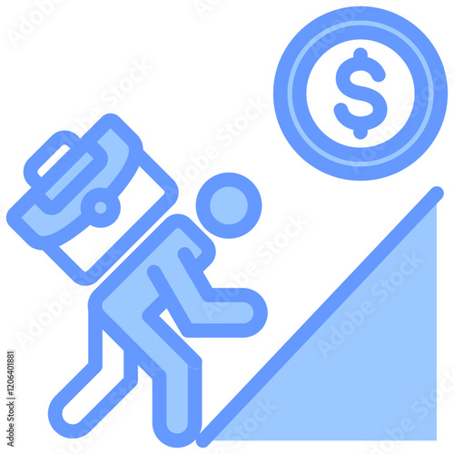 Workload Blue Icon