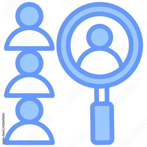 Hiring Blue Icon