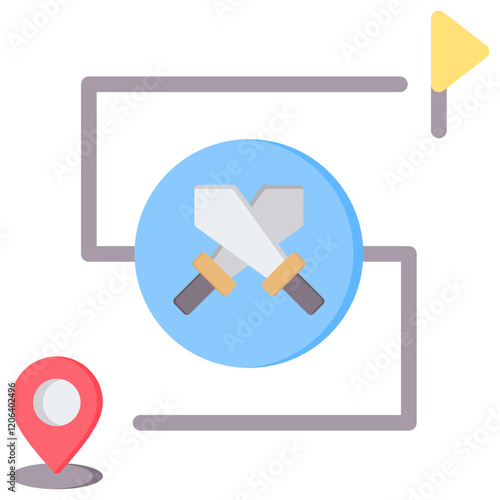 Challenge Flat Icon