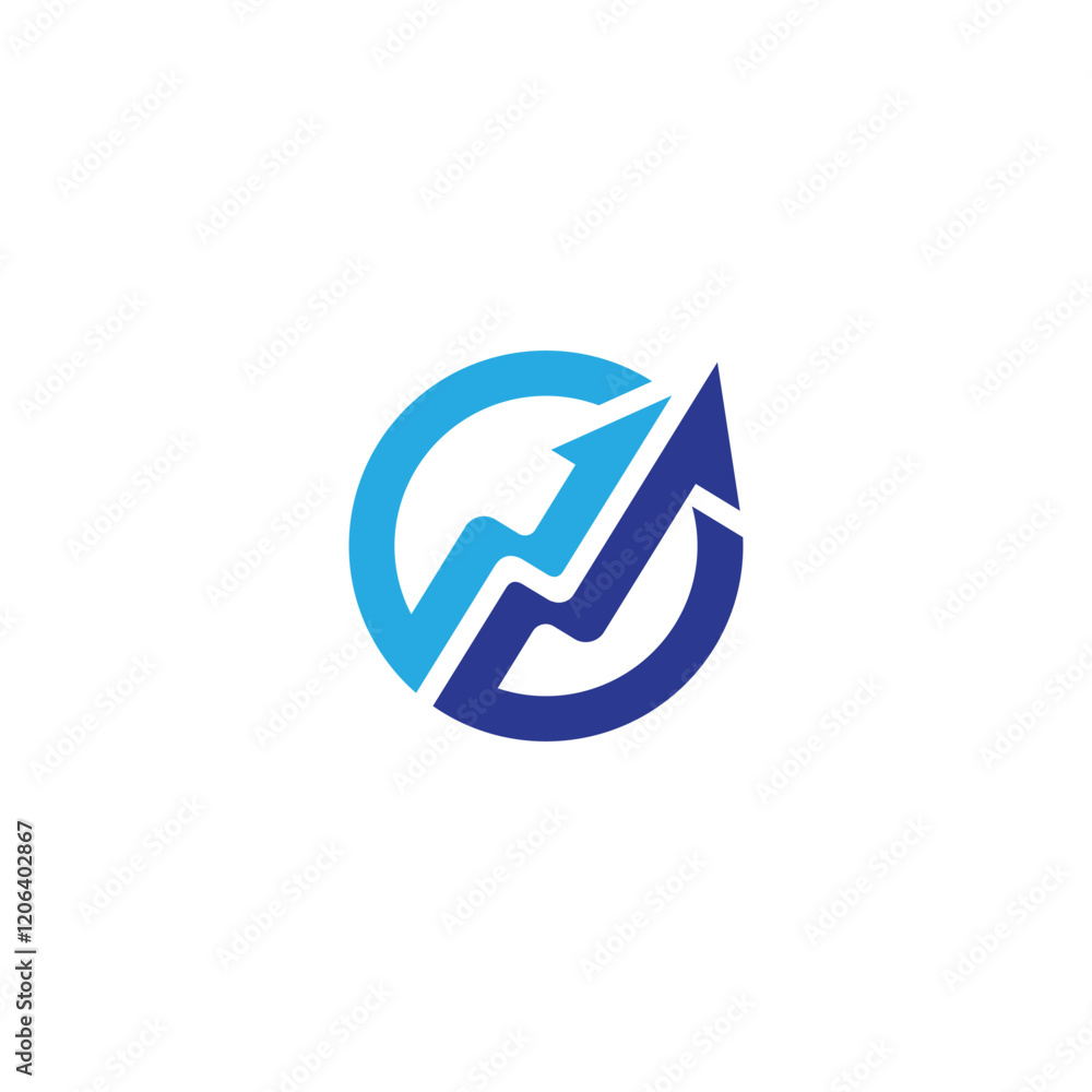up arrow logo with a combination of circle shapes in a flat design style suitable for business, finance, investment and others up arrow logo with a combination of circle shapes in a flat design style suitable for business, finance, investment and others