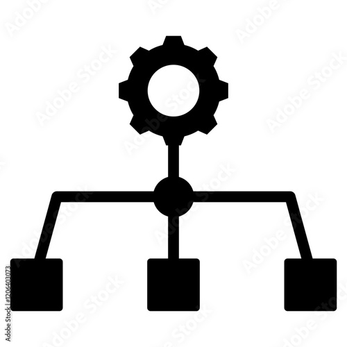 Subordinate Glyph Icon