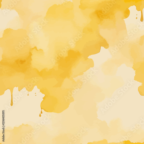 Abstract bright texture of yellow paint background. Yellow paint background, beautiful watercolor background for your design.