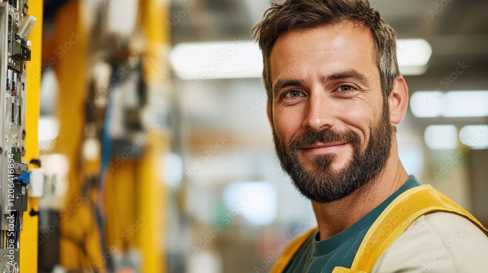 Technician skillfully repairs intricate electronic systems in workshop Technician skillfully repairs intricate electronic systems in workshop