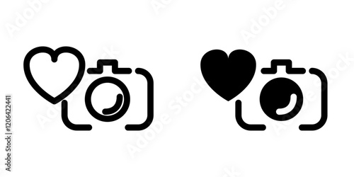 Camera icon design template