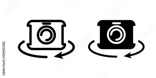 Camera icon design template