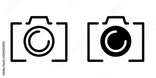 Camera icon design template