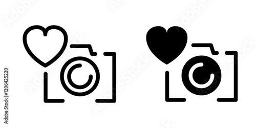 Camera icon design template