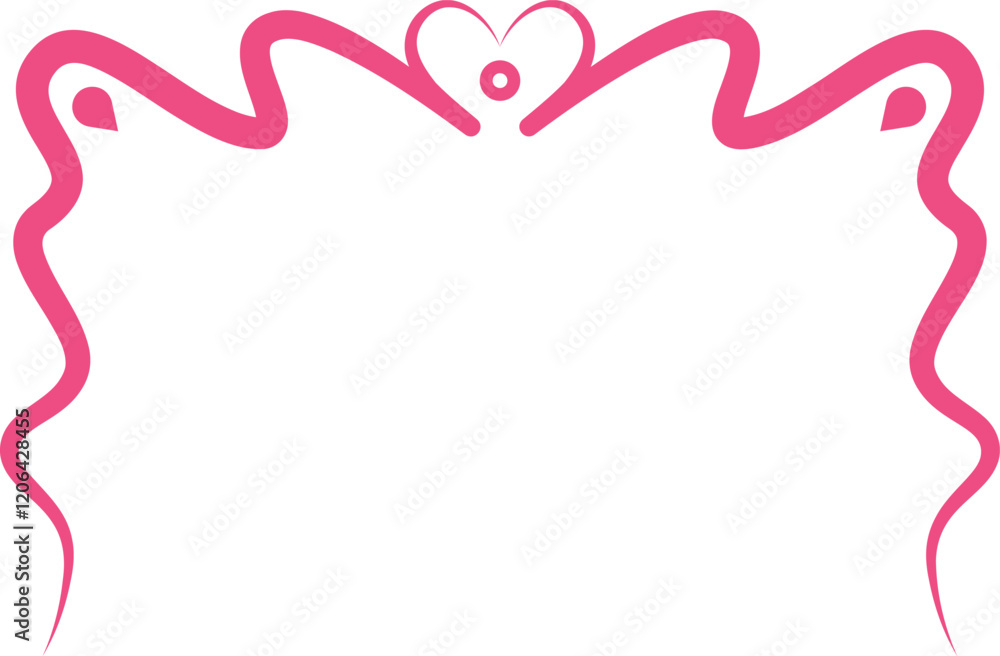 Hand Drawn Line Wavy Frame Hand Drawn Line Wavy Frame