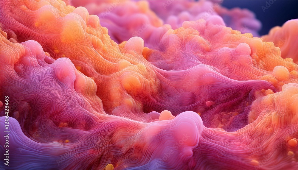 a vibrant abstract image featuring flowing pink and orange hues evoking a sense of motion and depth reminiscent of cosmic or cellular structures a vibrant abstract image featuring flowing pink and orange hues evoking a sense of motion and depth reminiscent of cosmic or cellular structures