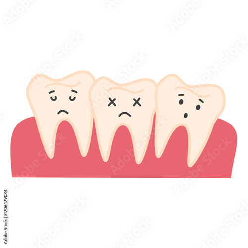 dentistry and oral health. Orthodontic problem