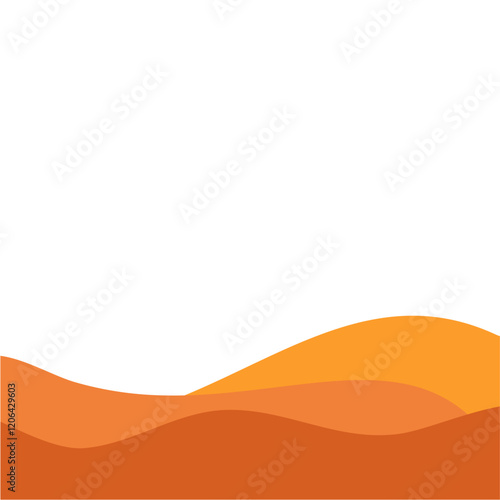 Landscape with desert