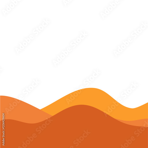 Landscape with desert