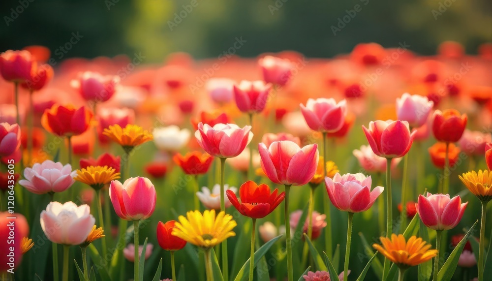 Vibrant flower blooming event scenic garden nature photography sunny atmosphere close-up view beauty of spring Vibrant flower blooming event scenic garden nature photography sunny atmosphere close-up view beauty of spring