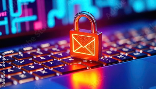 Cybersecurity measures digital workspaces informative graphic technology environment close-up view data protection concepts