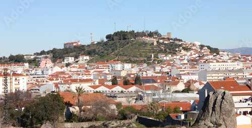 Castelo Branco, Beira Baixa, Portugal, January 21, 2018, Views from Barrocal in Castelo Branco photo