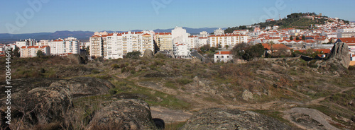 Castelo Branco, Beira Baixa, Portugal, January 21, 2018, Views from Barrocal in Castelo Branco photo