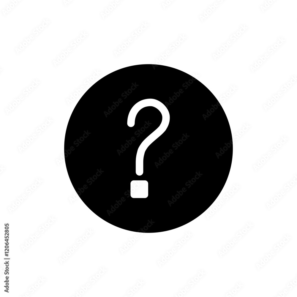 Question icon vector illustration. question mark sign and symbol Question icon vector illustration. question mark sign and symbol