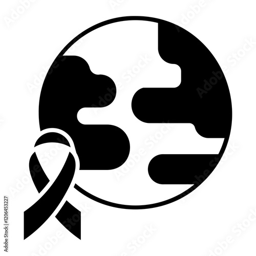 world Solid icon