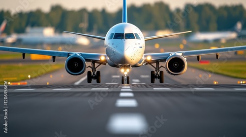 Embraer ERJ-190 taxiing at Schiphol Amsterdam Airport in Haarlemmermeer
