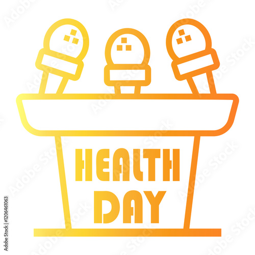 health Line Gradient Icon