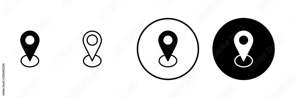Address icon vector. home location sign and symbol. pinpoint Address icon vector. home location sign and symbol. pinpoint