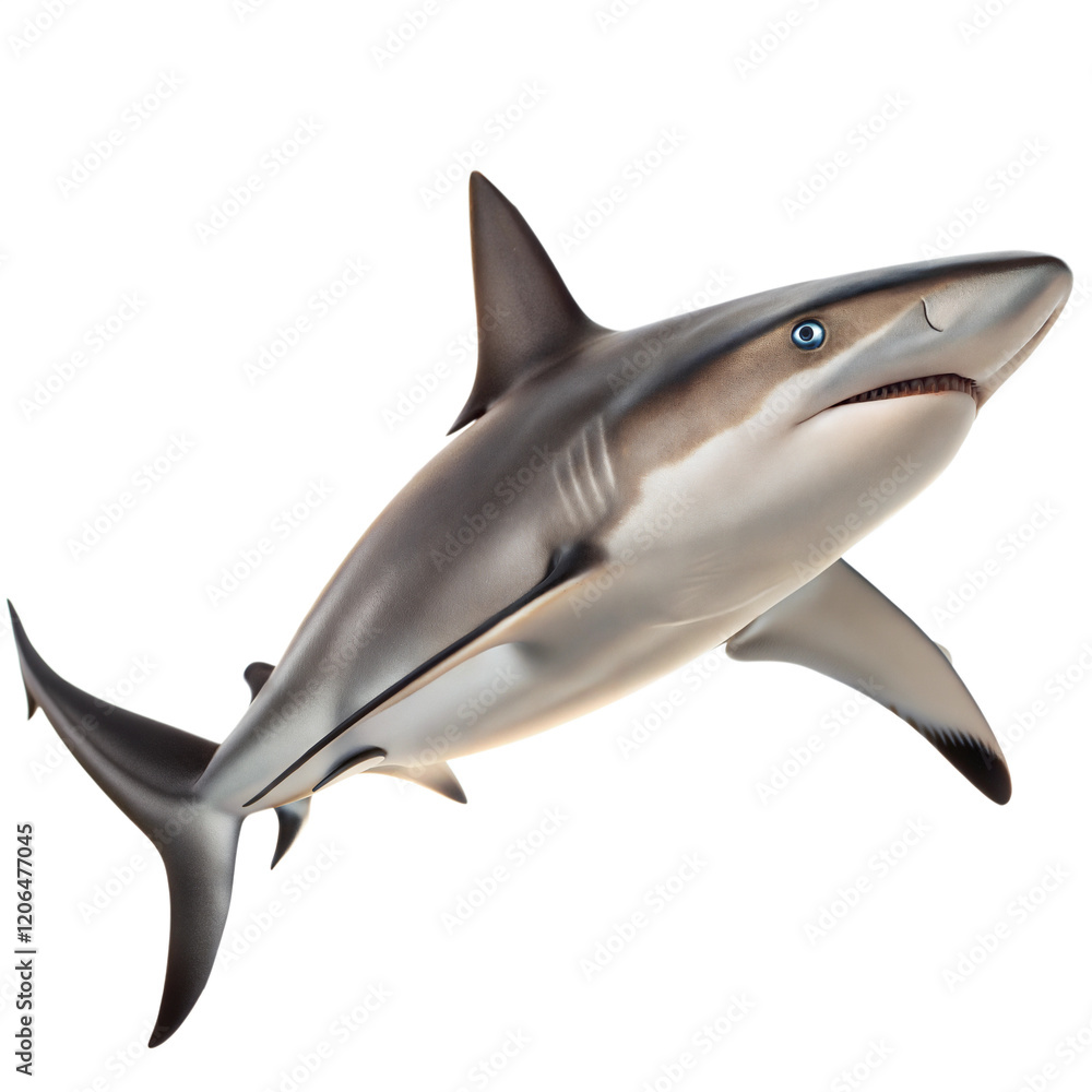 Fototapeta premium Blacktip Shark AI Generated Image
