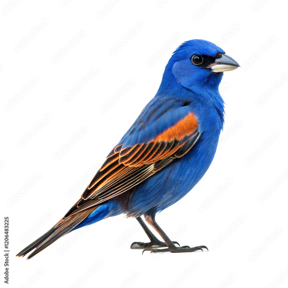Blue Grosbeak AI Generated Image Blue Grosbeak AI Generated Image