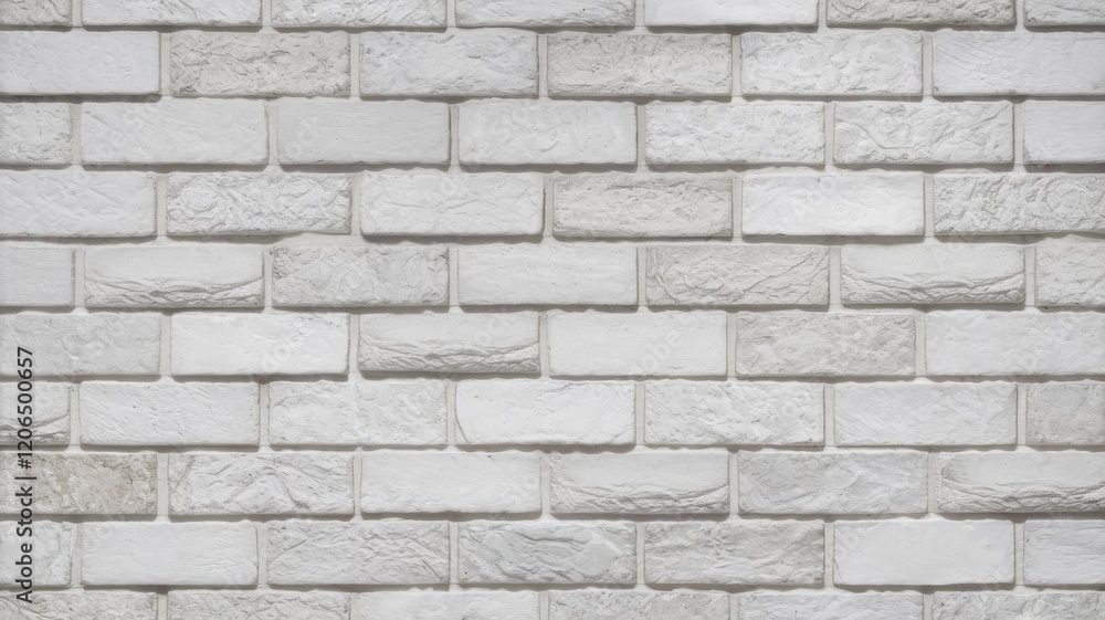 Seamless pattern of clean white bricks arranged in a traditional rectangular layout Seamless pattern of clean white bricks arranged in a traditional rectangular layout