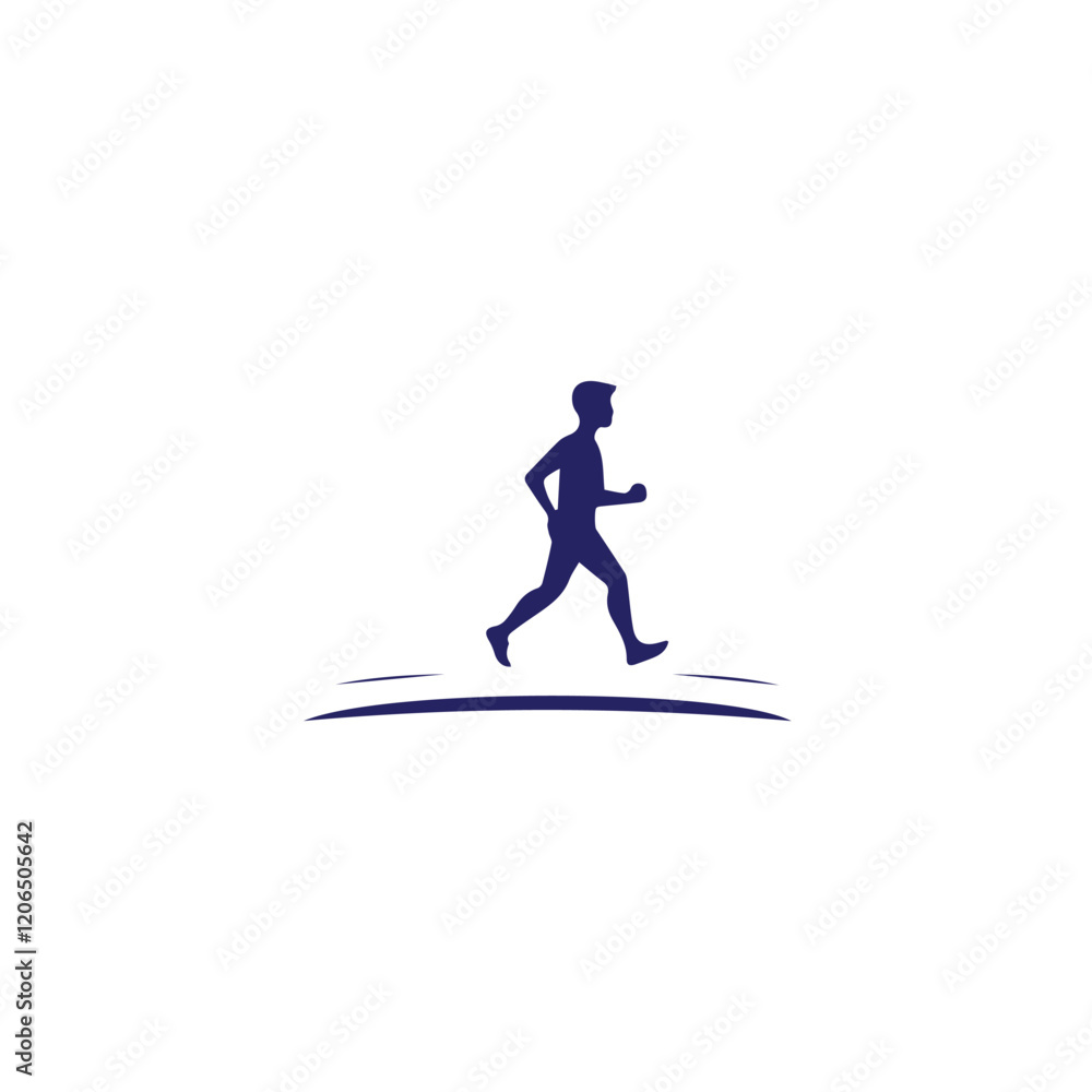 Running people Vector Illustration Running people Vector Illustration