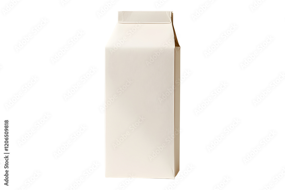 Empty white blank juice box close lid isolated on cut out PNG or transparent background. Modern bottle fruit packaging products carton. Juice matte and kraft packaging. Empty white blank juice box close lid isolated on cut out PNG or transparent background. Modern bottle fruit packaging products carton. Juice matte and kraft packaging.