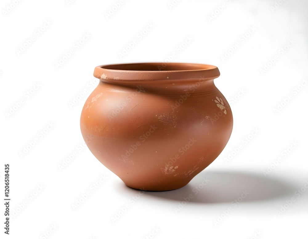 Rustic Terracotta Pot: Earthy Tones and Simple Elegance Rustic Terracotta Pot: Earthy Tones and Simple Elegance