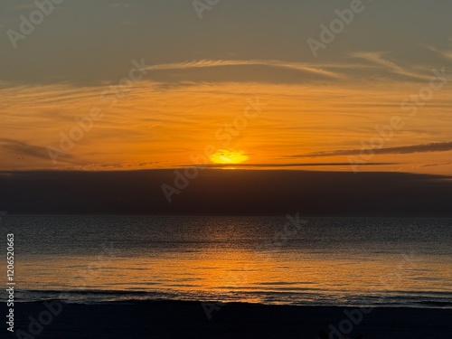 Sunset over the Gulf of Mexico off Anna Maria Island