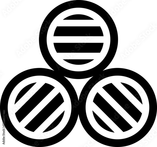 Wine Barrels Glyph Icon