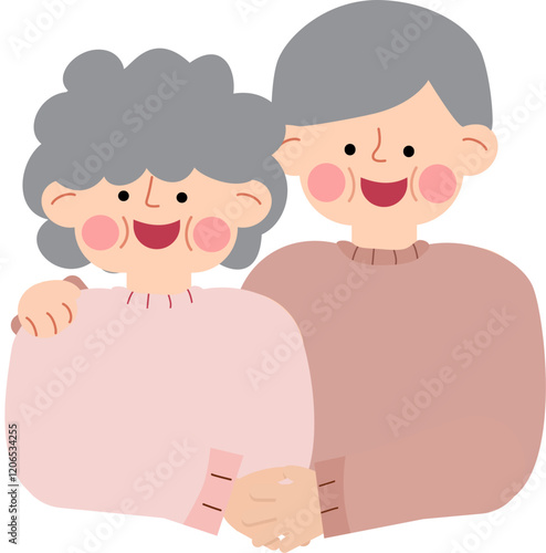 elderly couple