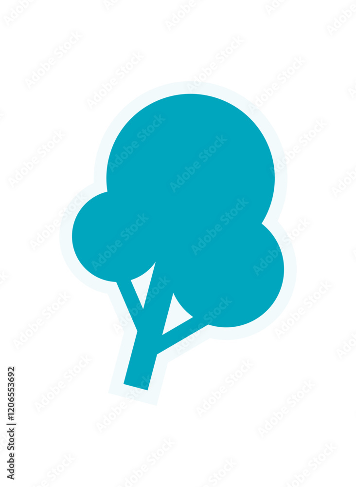 Brutalist tree icon sticker. Playful silhouette of a modern shape. Abstract element, cute bubble design, y2k aesthetic, suitable for graphic applications and contemporary visuals. Brutalist tree icon sticker. Playful silhouette of a modern shape. Abstract element, cute bubble design, y2k aesthetic, suitable for graphic applications and contemporary visuals.
