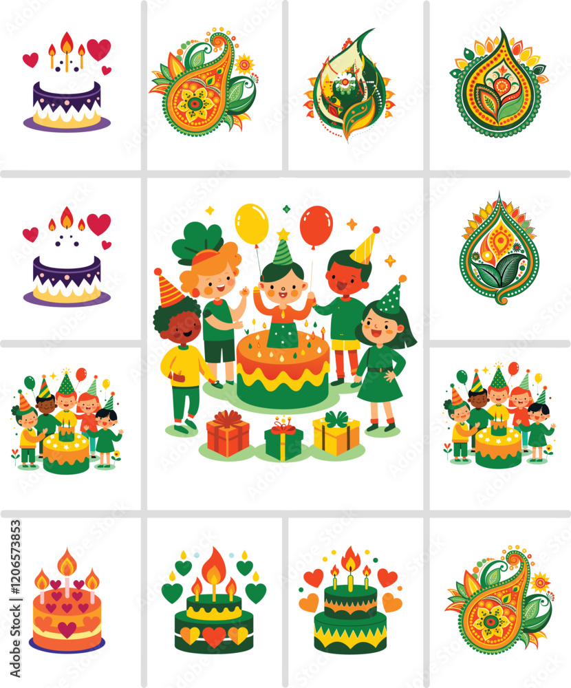 happy birthday vector art happy birthday vector art
