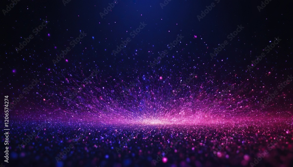 Fototapeta premium Abstract background with purple neon light lines 3d rendering