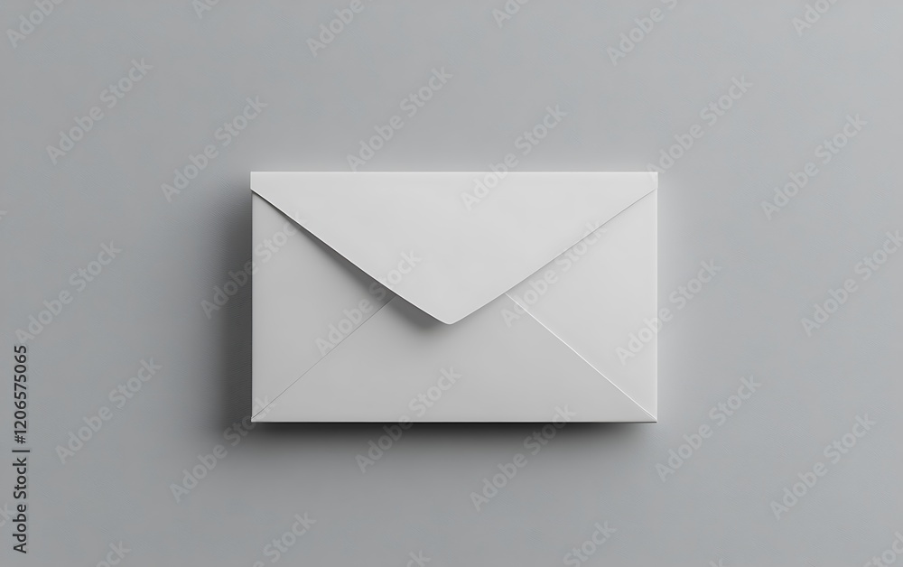 envelope 3d rendering white mockup envelope 3d rendering white mockup