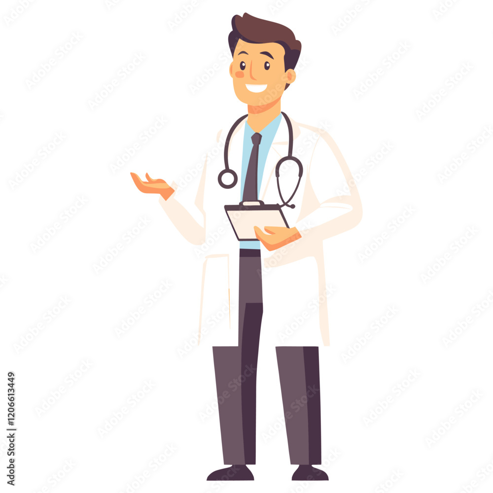 Doctor illustration professional stethoscope vector Doctor illustration professional stethoscope vector