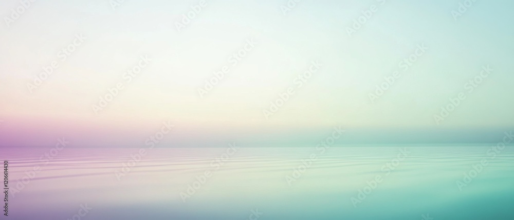 Fototapeta premium A tranquil abstract gradient background with soft lilac and mint green.featuring calming color transitions.focusing on peace and relaxation.ideal for wellness and beauty visuals