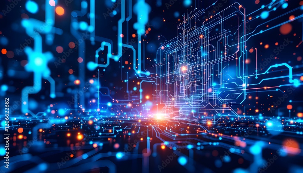 Fototapeta premium The Future of Nanotechnology in Industry