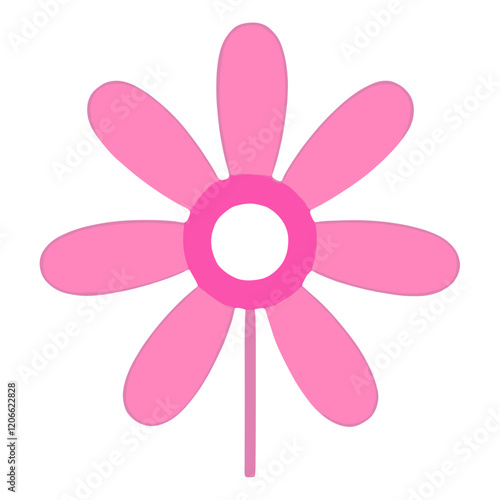 Flower daisy illustration asteraceae vector