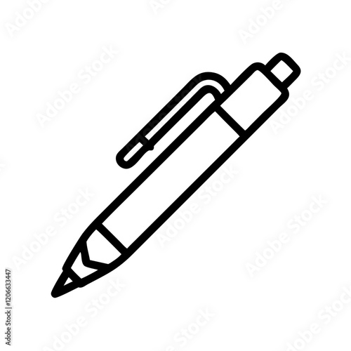 ballpoint pen icon design