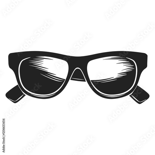 Sunglasses icon accessories accessory black vector