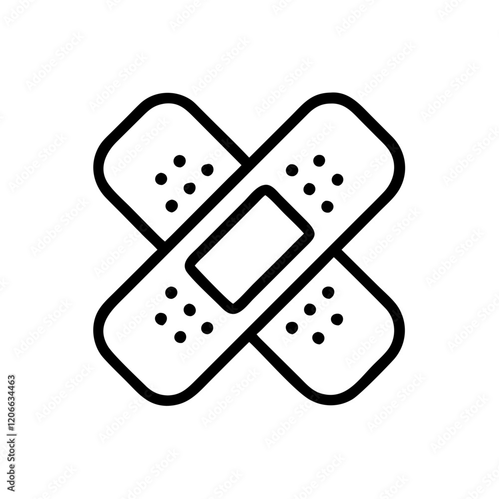 bandage icon design bandage icon design
