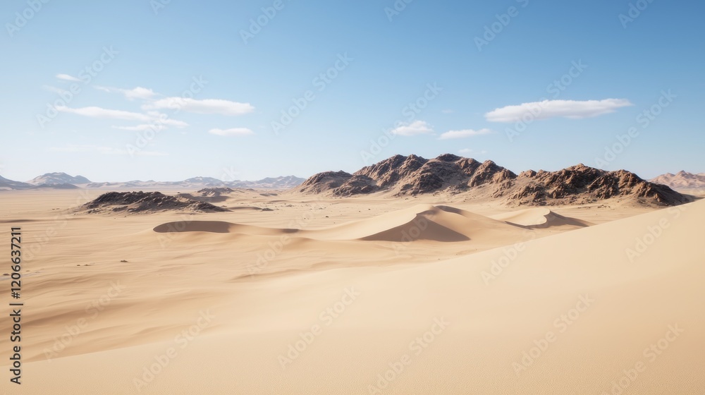 Vast Desert Landscape Vast Desert Landscape